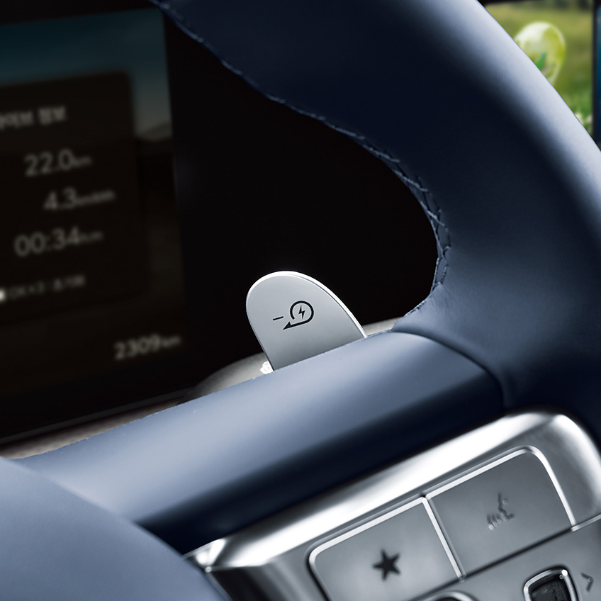 Genesis GV60 Steering Wheel, 3D Cluster