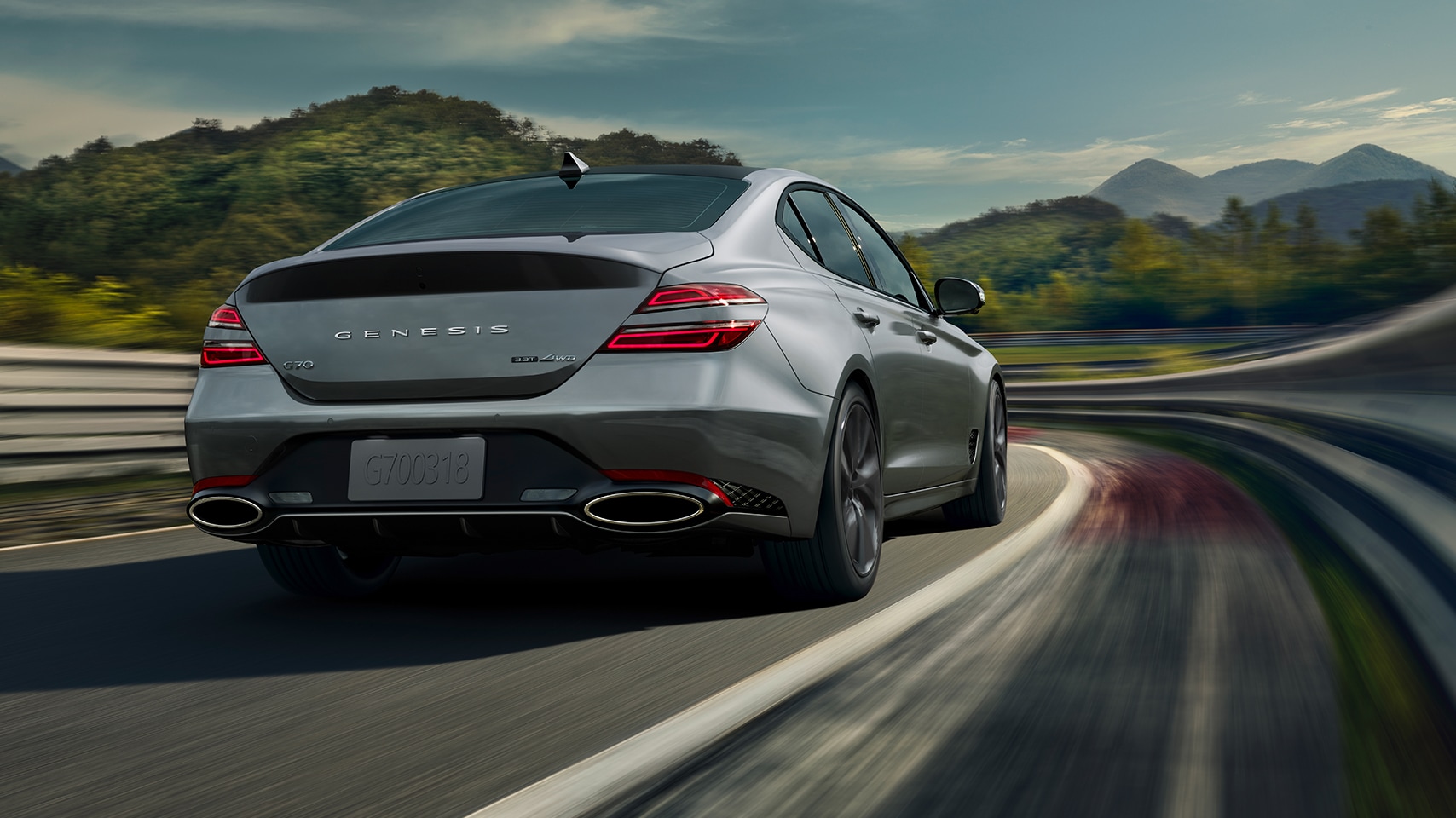 2022 Genesis G70 with available awd