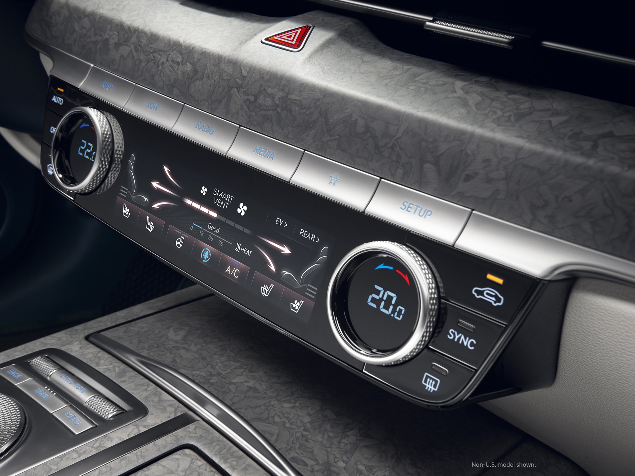 2023 Electrified G80 climate control
