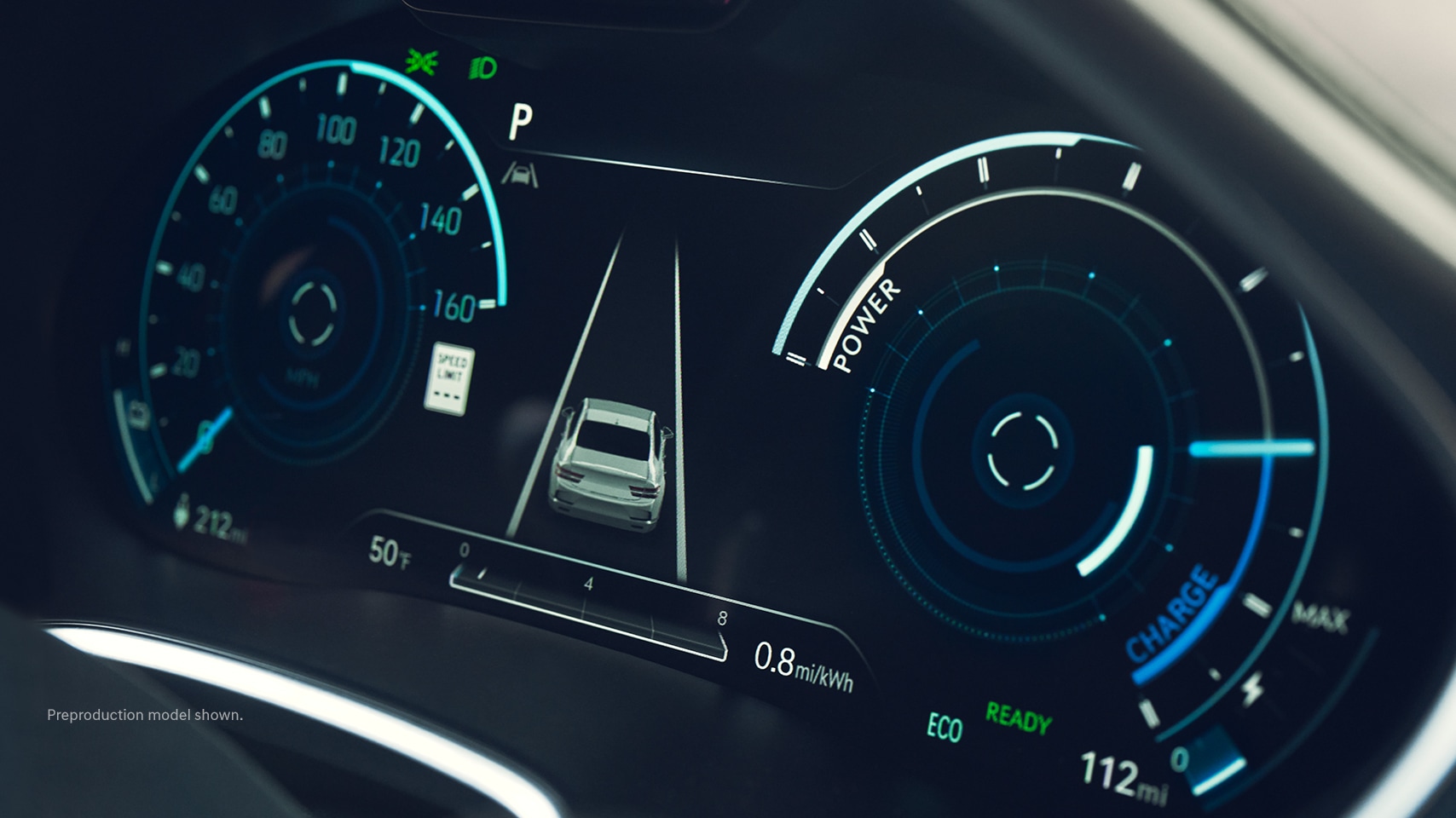 2023 Electrified G80 digital gauge