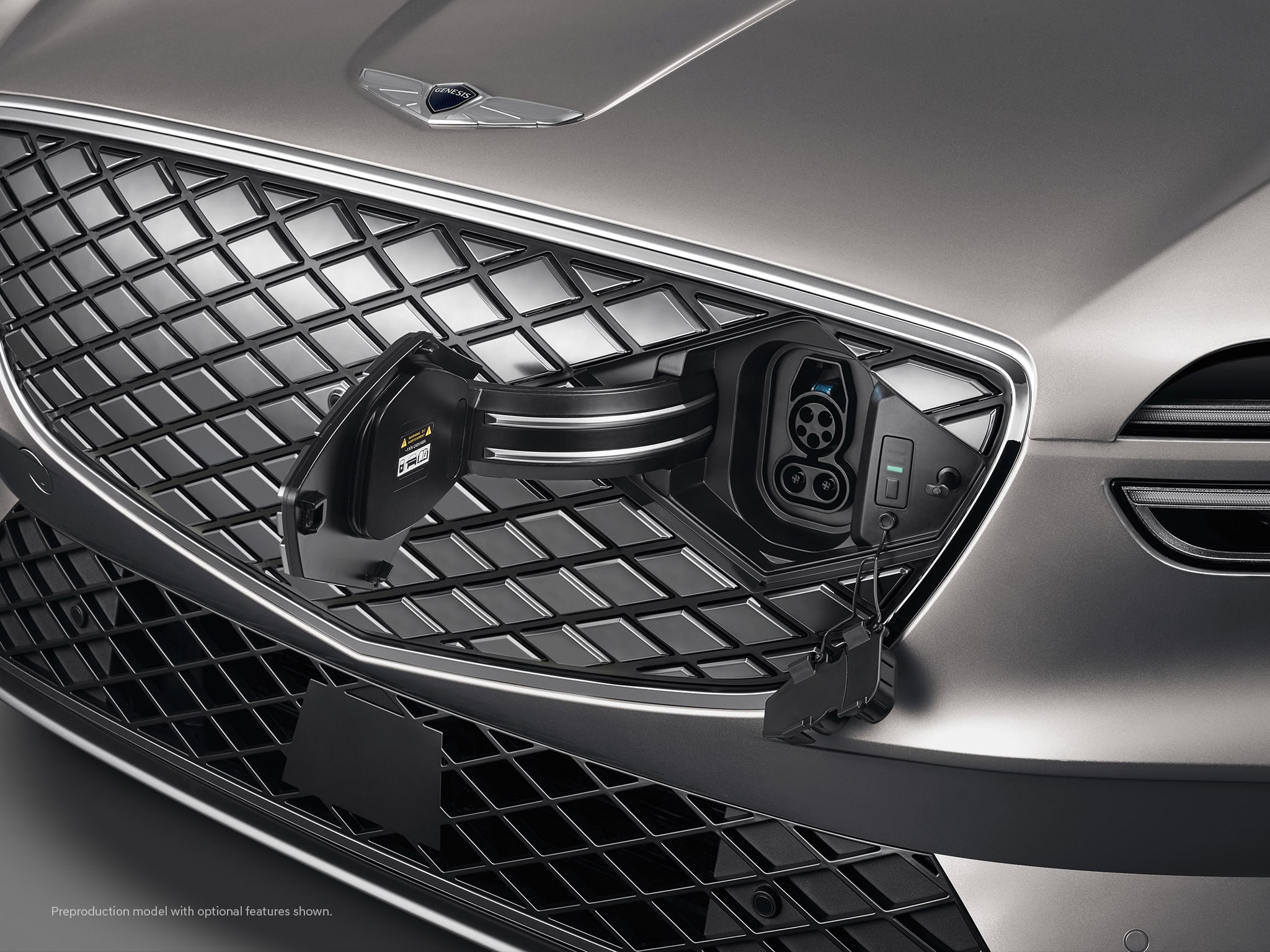 2023 Genesis Electrified GV70 shown