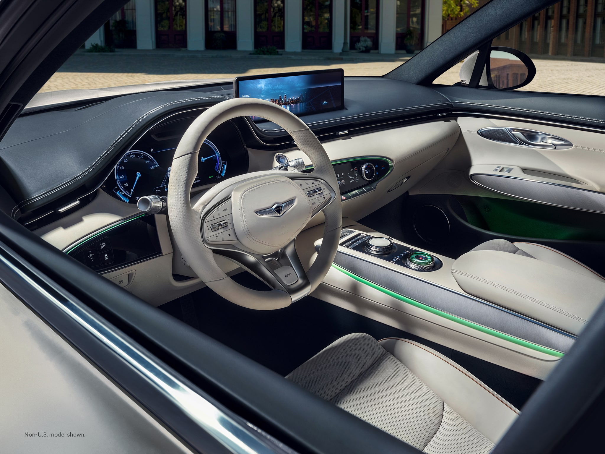 2023 Genesis Electrified GV70 shown