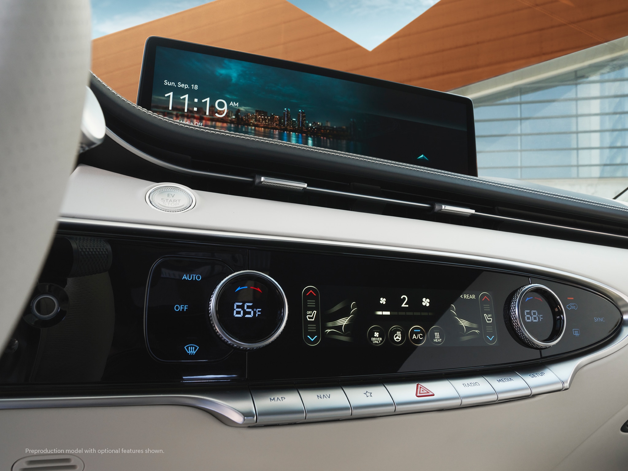 2023 Genesis Electrified GV70 shown
