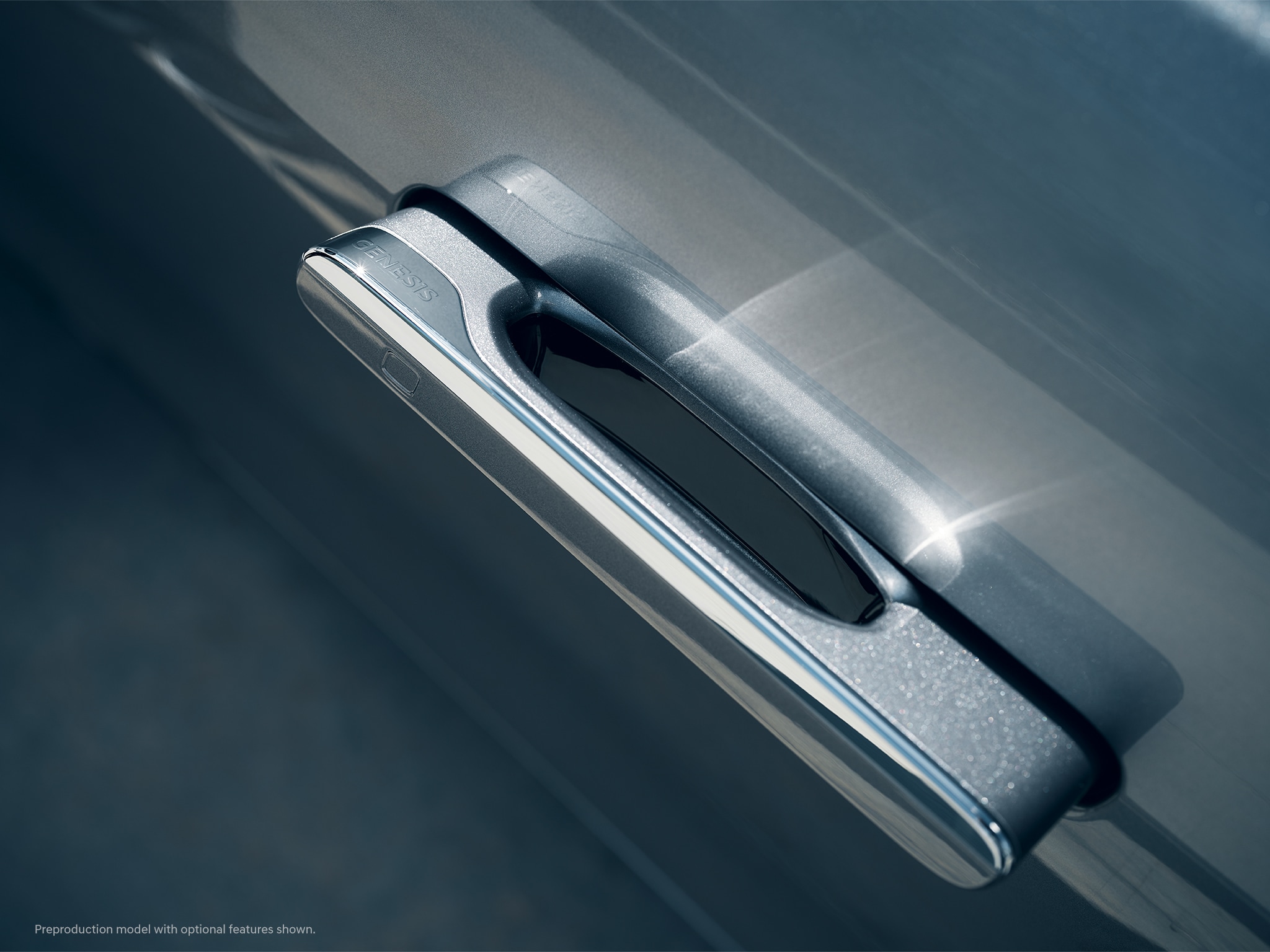2023 Genesis G90 door handle.