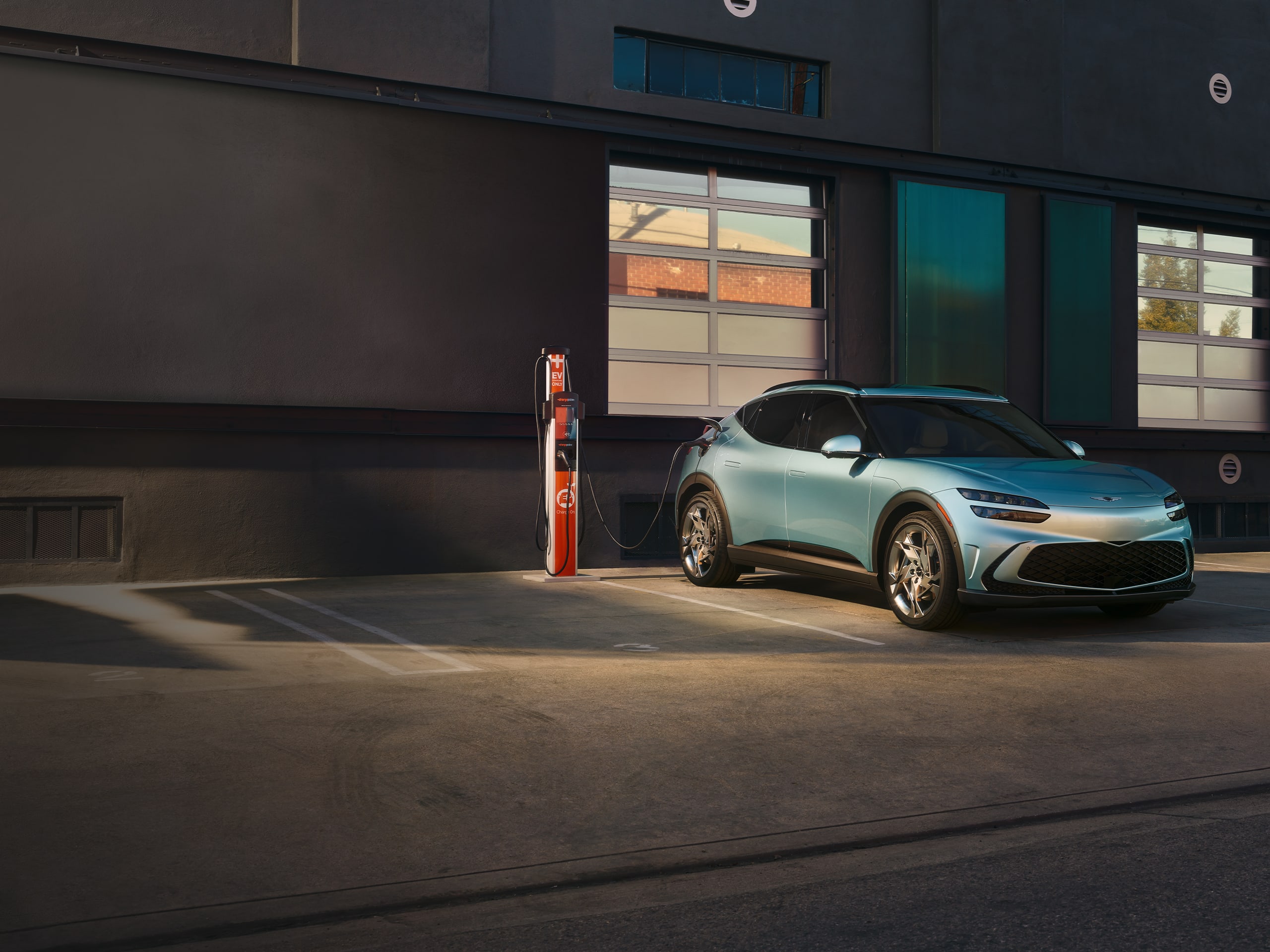 2023 Genesis GV60 electric SUV.