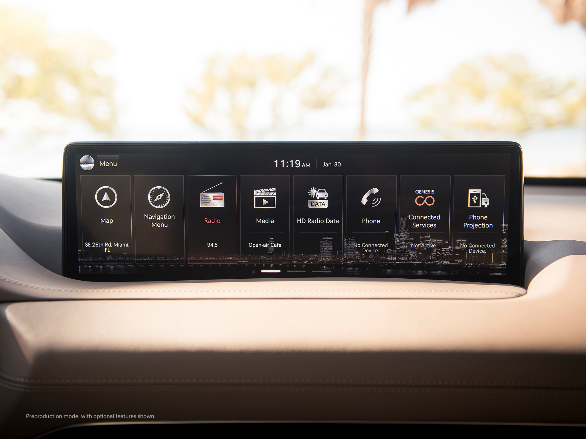 2023 Genesis GV80 interior
