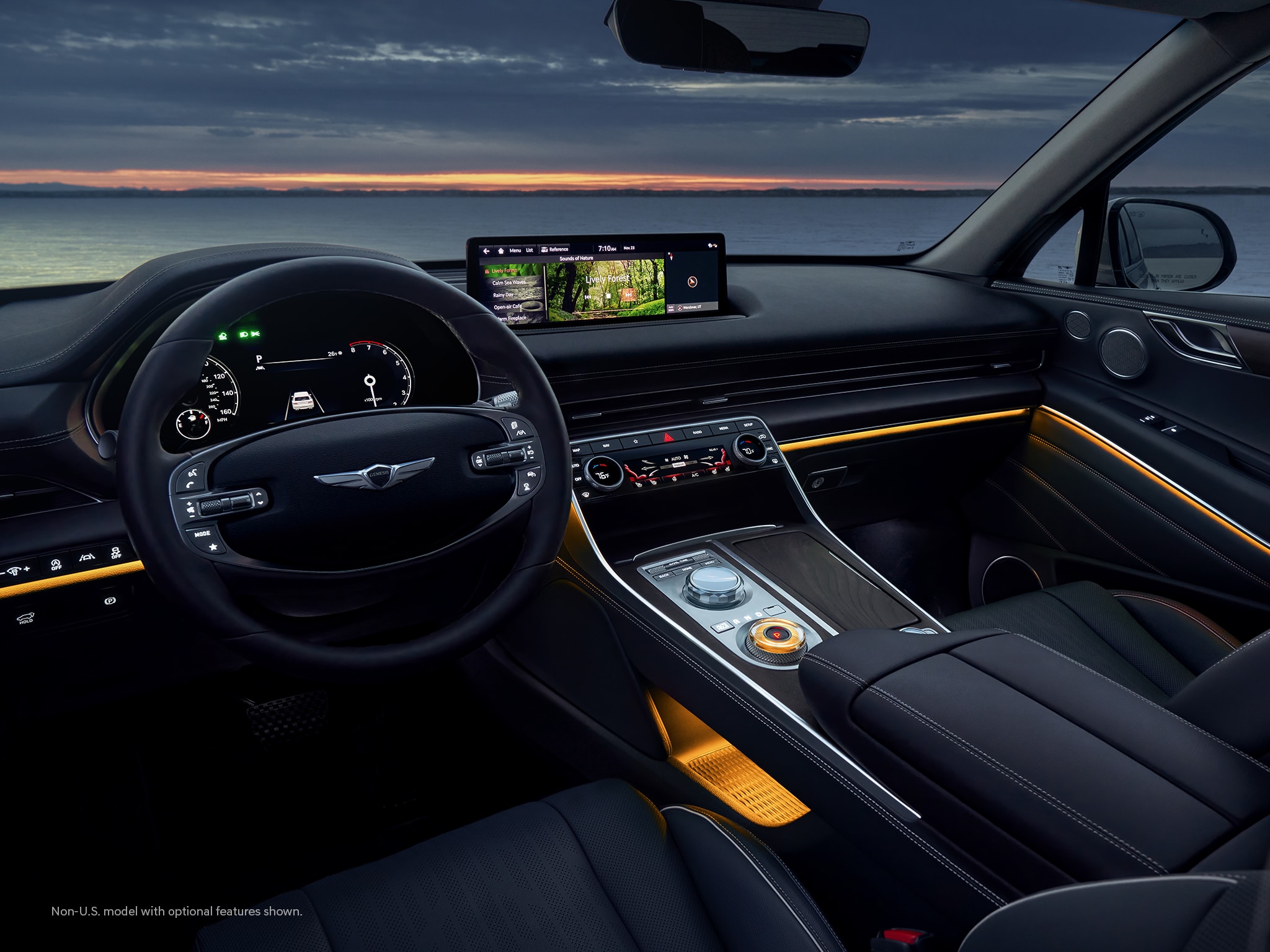 2023 Genesis GV80 interior