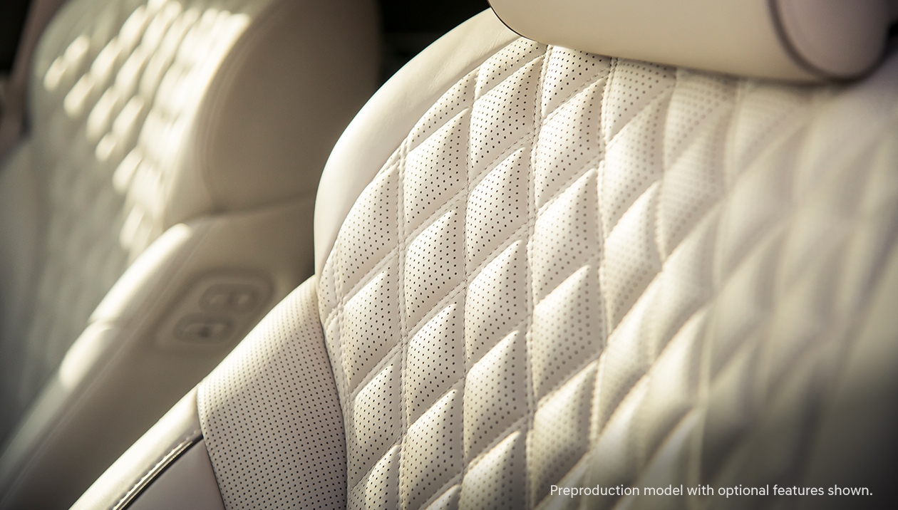 2024 Genesis GV80 ergo motion seat