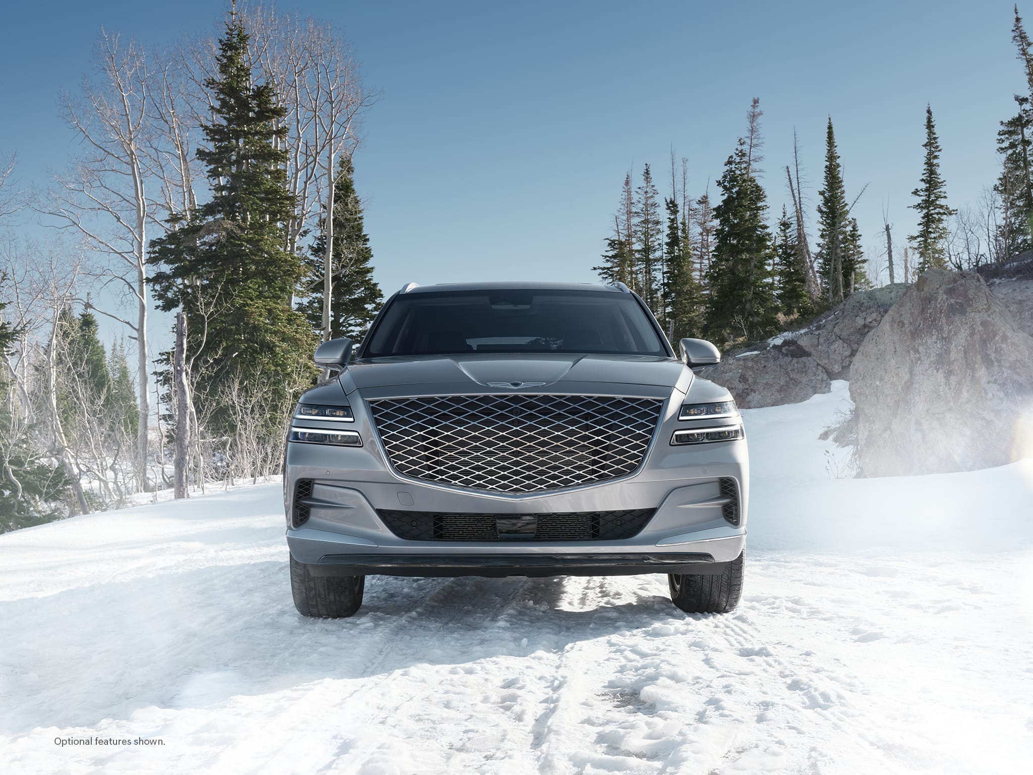 2024 GV80 shown in Savile Silver