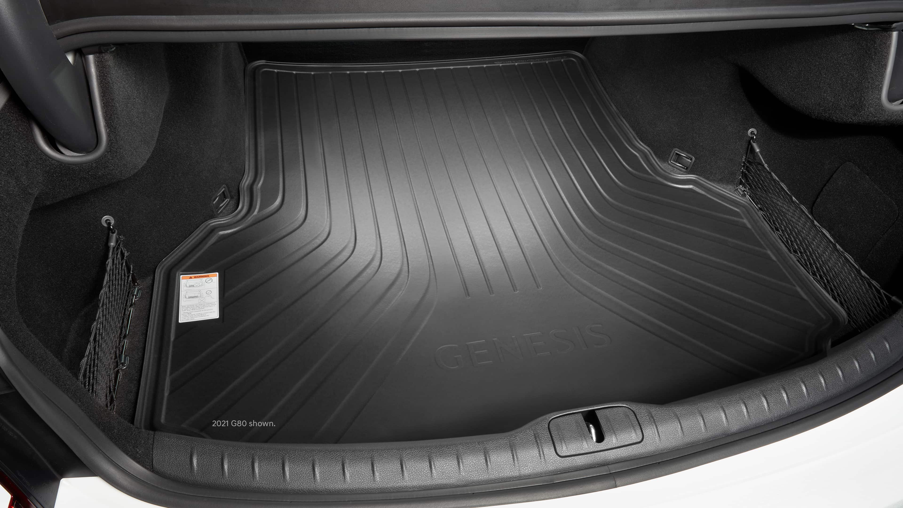 2021 G80 cargo tray