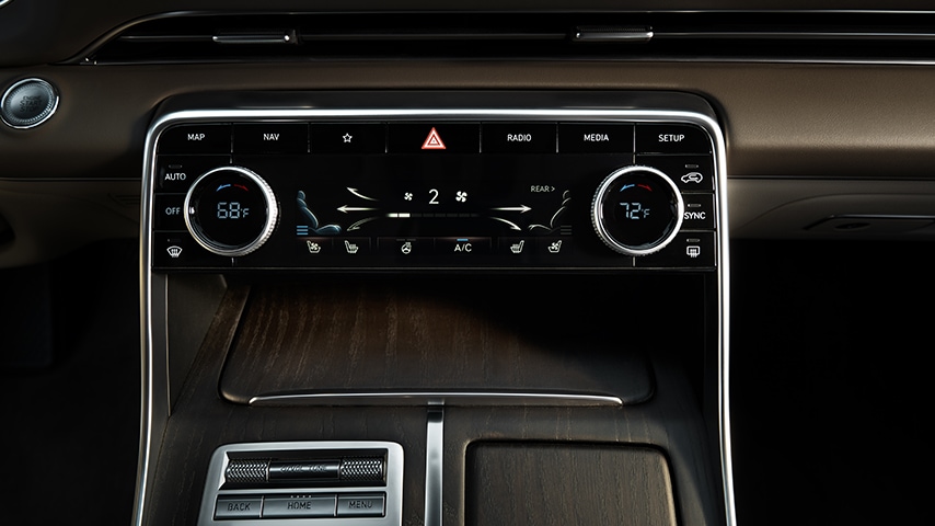 2024 Genesis GV80 Touch Type Dual Zone Climate Control (HVAC)