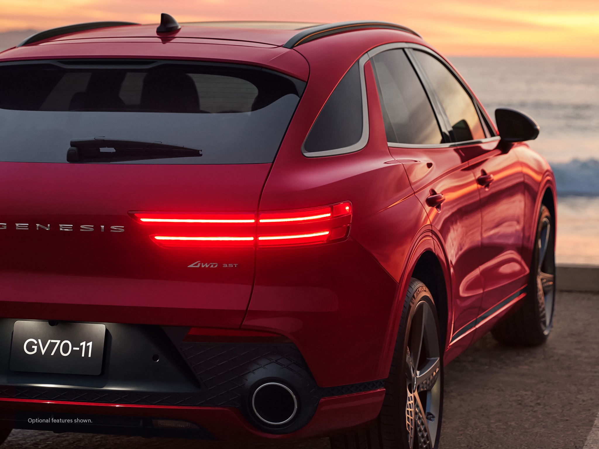 2023 Genesis GV70 shown