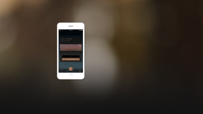 An iPhone displaying Genesis Intelligent Assistant app notifications.