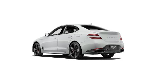 2025 GENESIS G70 3.3T V6 RWD with  Exterior and Fog Gray Two Interior