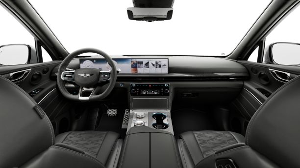 2025 GENESIS GV80 3.5T COUPE E-SC V6 AWD with  Exterior and Mono Black W/ Gray Stitch Interior