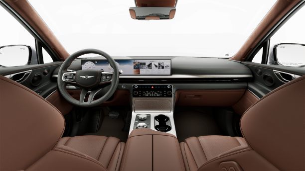 2025 GENESIS GV80 2.5T ADVANCED AWD with  Exterior and Earth Brown/smoky Green Interior