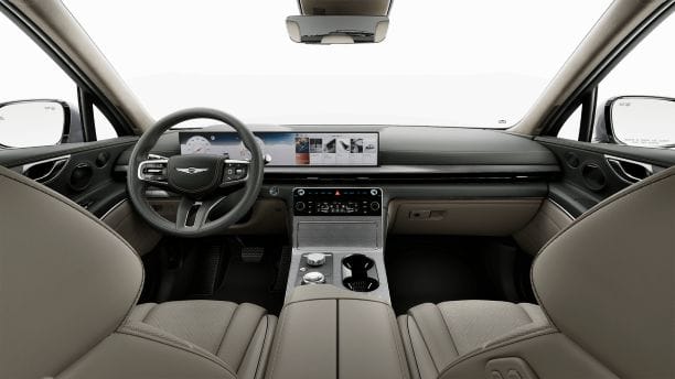 2025 GENESIS GV80 2.5T ADVANCED AWD with  Exterior and Vanilla Beige/smoky Green Interior