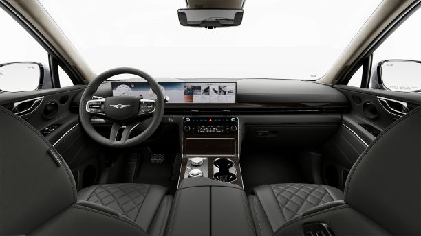 2025 GENESIS GV80 3.5T PRESTIGE V6 AWD with  Exterior and Obsidian Black Interior