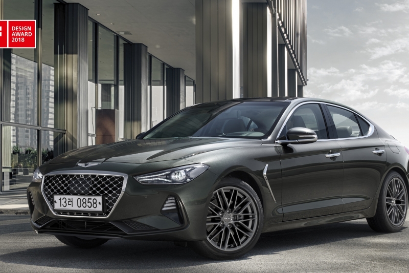 GENESIS G70 УДОСТОЕН НАГРАДЫ iF DESIGN 2018